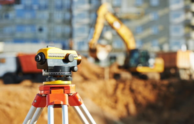 Quantity surveyors on a site in London.
