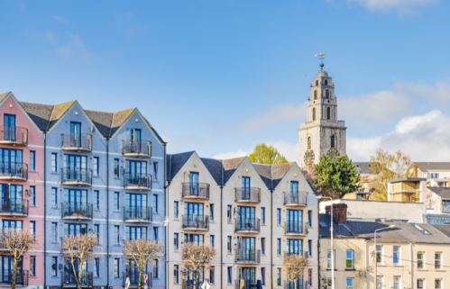 Apartments constructed in Ireland