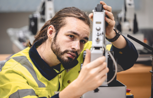 Mechanical Engineer in Ireland working on a job